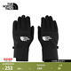 北面（The North Face）男款Etip手套保暖戶(hù)外運動(dòng)騎行滑雪絨里可觸屏|4SHA KY4/宇宙黑 M