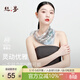 絲界高檔真絲絲巾100%桑蠶絲小方巾系脖領(lǐng)巾2025新款印花發(fā)繩綁包禮物