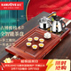 金灶（KAMJOVE）古博酸枝木茶盤(pán) 整套茶具套裝 自動(dòng)上水燒水壺一體茶臺 V18大號款 搭配K6 陶瓷茶具 茶水桶 1個(gè)
