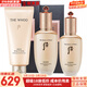 后（The history of Whoo）后天氣丹套裝花獻華泫水乳霜精華眼霜套盒皇后套裝女禮盒護膚品 天率丹水+乳液+洗面奶180ml