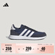 adidas RUN 60s 2.0復古休閑舒適跑步鞋男女阿迪達斯官方輕運動(dòng)   牛仔藍/白   42
