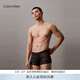 Calvin Klein內衣男ck性感鏤空蕾絲低腰輕薄透氣順滑防夾臀四角褲平角內褲 UB1-太空黑 1條 L