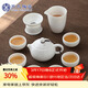 蘇氏陶瓷羊脂玉白瓷功夫茶具套裝德化中國白功夫茶杯泡茶壺款禮盒節日禮物