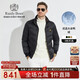 Raidy Boer/雷迪波爾【大朵鴨絨】男士雙頭鷹胸章羽絨服外套8005 黑色 165/46/S