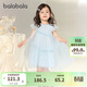 巴拉巴拉女童裙子兒童連衣裙2025夏裝中大童公主洋氣網(wǎng)紗裙子208225111028