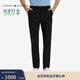 Tommy Hilfiger秋冬男裝都市經(jīng)典商務(wù)通勤彈力斜紋修身顯瘦西褲長(cháng)褲休閑褲 黑色001 -修身版-拍大一碼 31 (2.4尺)