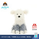 Jellycat埃瓦爾特牧羊犬毛絨玩偶公仔玩偶娃娃春夏新品送禮生日禮物 灰色和白色 One Size