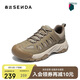 森達健步鞋男冬季戶(hù)外輕便厚底休閑運動(dòng)鞋QJ037DM5 卡其色 41