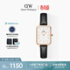 丹尼爾惠靈頓（DanielWellington）DW女士手表復古小方表輕奢小眾石英腕表送女友生日禮物DW434
