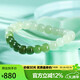 豆蔻時(shí)光精品8x7mm和田玉晴水手串漸變色青白玉桶珠手鏈生日禮物男女士款