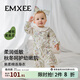 嫚熙（EMXEE）牛油果絲柔棉嬰兒連體衣新生兒寶寶衣服初生兒哈衣純棉爬服秋 愛(ài)麗絲森林【不含帽子發(fā)飾】 73cm 【建議6-9月體重7.2-9kg】
