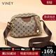 viney斜挎包品牌包包女包帆布休閑單肩枕頭包生日禮物高級感送女友老婆 【咖啡色】小眾實(shí)用走心 洋氣輕奢時(shí)尚小眾高端
