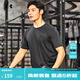 安德瑪（Under Armour）Sportstyle男女同款情侶訓練運動(dòng)短袖T恤1326799 黑色001 L