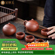 金鑲玉紫砂壺功夫茶具整套手工宜興泡茶壺杯送人禮盒高端西施套裝