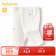 巴拉巴拉寶寶褲子嬰兒打底褲女童休閑褲夏季薄款彈力舒適甜美可愛(ài) 米白10302 90