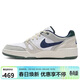 耐克NIKE板鞋男緩震FULL FORCE LO運動(dòng)鞋FZ3595-100白灰藍42.5