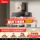 美的（Midea）【推薦新款小西梅油煙機AK10】AK7 PRO抽吸排油煙機家用28風(fēng)量頂側一體蒸汽洗AK7 PRO以舊換新