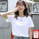 耐克（NIKE）T恤女 2026春夏新款運動(dòng)服白色舒適寬松半袖透氣休閑圓領(lǐng)短袖 FN2799-101/曬圖退5 /梭織 L
