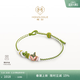 MONOLOGUE獨白古巴比倫綺夢(mèng)花園花與蝴蝶復古黃金配編織手繩送朋友禮物 MR1745 蝴蝶黃金手繩 21.25cm