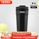 膳魔師（THERMOS）保溫杯400ml男女士?jì)和?16L不銹鋼咖啡保冷水杯子TEME-400S BK