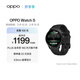 OPPO Watch S 競速黑【國家補貼】超薄設計 AI 運動(dòng)教練 oppo智能手表男女運動(dòng)手表防水京東自營(yíng)