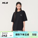 MLB男女短袖T恤潮流百搭純色休閑25秋季新款3ATSB5053-50BKS-XL