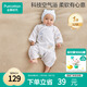 全棉時(shí)代雙層紗布蝴蝶衣純棉新生嬰兒連體衣寶寶四季 尋夢(mèng)熱氣球 52碼