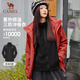 駱駝女裝沖鋒衣男女春秋三合一可拆卸防暴雨加絨川藏旅行登山外套
