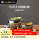 WMF德國福騰寶 家用不銹鋼盆和面揉面盆洗菜盆料理碗4件套廚房好物