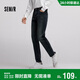 森馬（Semir）森柔|牛仔褲男冬季加絨彈力小腳簡(jiǎn)約長(cháng)褲顯瘦顯高103724124112 