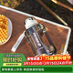 樂(lè )扣樂(lè )扣（LOCK&LOCK）小水庫大容量塑料運動(dòng)水杯戶(hù)外冷水壺刻度把手男女杯子1.6L白色