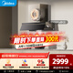 美的（Midea）【推薦新款小西梅油煙機AK10】AK7 PRO抽吸排油煙機家用28風(fēng)量頂側一體蒸汽洗AK7 PRO以舊換新