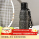 杯具熊（BEDDYBEAR）純鈦保溫杯大容量戶(hù)外運動(dòng)水杯便攜杯壺健身隨行杯子600ML星閃黑
