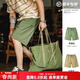 馬登工裝 美式復古直筒抽繩短褲男寬松透氣大口袋機能休閑五分褲子 軍綠色 XL