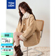 唐獅（TonLion）2024女翻領(lǐng)外套 奶茶色 M 