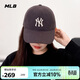 MLB帽子男女情侶刺繡LOGO硬頂棒球帽25秋新款3ACPB135N-50CGS-F