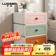 羅森（LUOSEN）床頭柜實(shí)木奶油風(fēng)收納柜臥室床邊柜現代簡(jiǎn)約儲物柜置物小柜子彩色