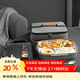 泰福高（TAFUCO）316不銹鋼飯盒上班族大容量便攜便當盒學(xué)生餐盤(pán)5分隔帶湯碗 T5219