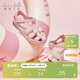 戴維貝拉女童涼鞋寶寶拖鞋沙灘鞋子夏季兒童公主果凍鞋