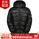 猛犸象（MAMMUT）Gravity IN 戶(hù)外男士750蓬白鵝絨保暖連帽羽絨服 防潑水厚外套 Black/黑色 M