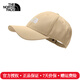 The North Face 北面運動(dòng)帽男女新款戶(hù)外棒球帽遮陽(yáng)透氣休閑帽子硬頂鴨舌帽4VSV LK5/卡其色 OS/均碼/57.8cm
