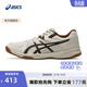 亞瑟士ASICS羽毛球鞋男女同款舒適穩定耐磨透氣抓地運動(dòng)鞋 RIVRE CF 米黃色/棕色 40.5