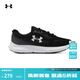 安德瑪（Under Armour）Charged Rogue 4女子運動(dòng)跑步鞋跑鞋3027005 黑色001 36.5