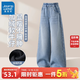 真維斯（Jeanswest）女童冬裝套裝毛絨外套2026新款冬季衣服大童加絨軟牛仔褲 【加絨軟牛仔鎖溫蓄熱】JNTK牛仔藍 160 【推薦體重80-100斤】