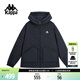 卡帕（Kappa）背靠背棉服女2025新款冬季加厚保暖連帽外休閑棉衣男款K0FZ2MM30D