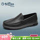 金利來(lái)（Goldlion）豆豆鞋春季款皮鞋男商務(wù)休閑鞋樂(lè )福鞋柔軟百搭套腳鞋男鞋 黑色 41