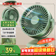 康佳（KONKA）USB小風(fēng)扇電風(fēng)扇風(fēng)扇小型小電扇桌面風(fēng)扇小臺扇 辦公室宿舍床頭學(xué)生扇載壁掛迷你戶(hù)外臺夾扇