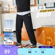 安踏兒童褲子男女大小童秋季寬松舒適針織運動(dòng)長(cháng)褲A72537702