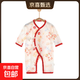 【全網(wǎng)熱銷(xiāo)】嬰兒連體衣薄款長(cháng)袖空調服寶寶純棉居家睡衣哈衣 5255#大吉大利 59cm