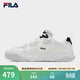 斐樂(lè )（FILA）【楊冪同款】女鞋板鞋星韻鞋厚底鞋子運動(dòng)休閑鞋 明亮白/奶油白色-WB 37.5